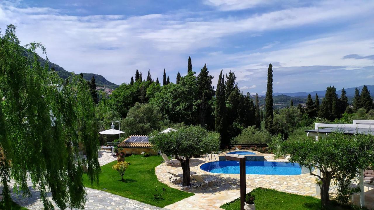 Villa Claire Corfu Achílleion Exterior foto