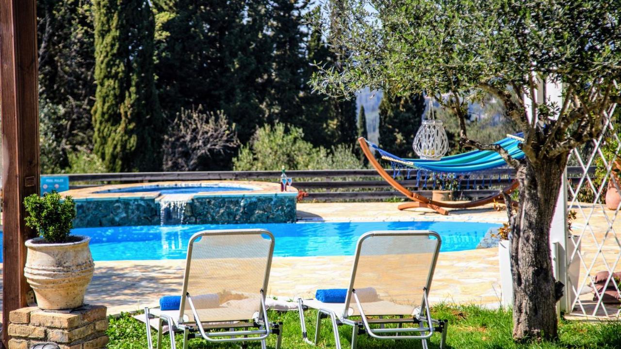 Villa Claire Corfu Achílleion Exterior foto