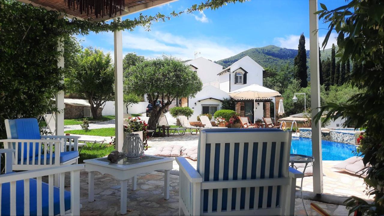 Villa Claire Corfu Achílleion Exterior foto